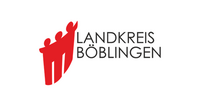 Offizielles Logo des Landratsamts Böblingen, Symbol der öffentlichen Verwaltung in der Region Böblingen. Offizielles Logo des Landratsamts Böblingen