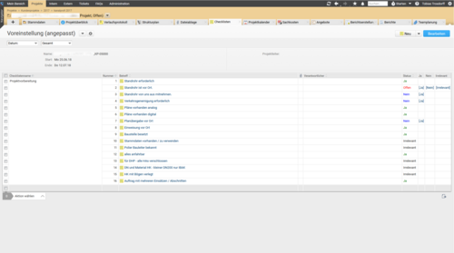 BCS Kanalprofi Workflow Projektvorbereitung