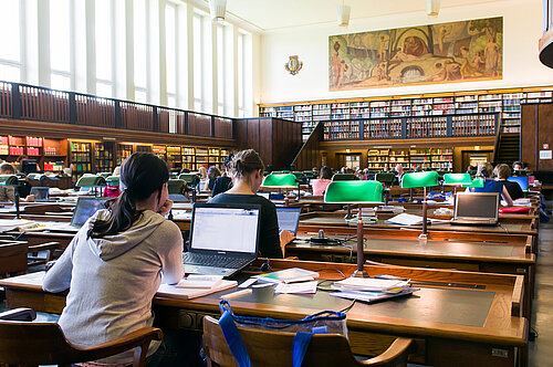 DNB Reading Room Humanities Leipzig