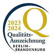 Projektron GmbH was awarded the "Berlin-Brandenburg Quality Award" 2023/2024 for the third time. Berlin-Brandenburg Quality Award 2023/2024