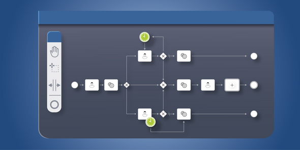 BPMN steht für Business Process Model and Notation und ist eine international verwendete Modellierungssprache für die Geschäftsprozessmodellierung. Sie dient der grafischen Darstellung von Arbeitsabläufen sowie deren Interaktionen miteinander. BPMN ist der Standard zur Prozessmodellierung