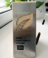 Pokal der Climate Mobility Challenge 2024