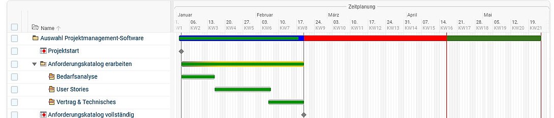 Auswahl Projektmanagement-Software Schritt 3