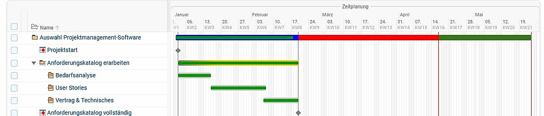 Auswahl Projektmanagement-Software Schritt 3