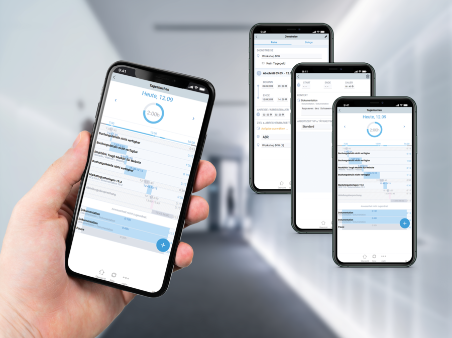 Mit der BCS-App von Projektron erfassen Sie Anwesenheiten, Projektzeiten, Arbeitszeiten, Kontakte und Spesen immer und überall unkompliziert. Mobile Zeit- Kontakt- und Spesenerfassung mit der BCS-App von Projektron