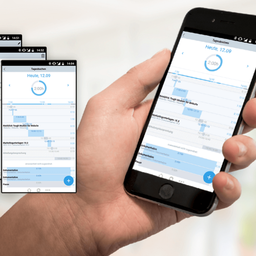 Mit der Projektron BCS-App erfassen Sie Anwesenheiten, Projektzeiten, Arbeitszeiten, Kontakte und Spesen immer und überall unkompliziert. Mit der Projektron BCS-App erfassen Sie Anwesenheiten, Projektzeiten, Arbeitszeiten, Kontakte und Spesen immer und überall unkompliziert.