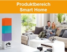 Der dritte Produktbereich der Hörmann KG Antriebstechnik ist Smart Home. Produktbereich Smart Home der Hörmann KG Antriebstechnik