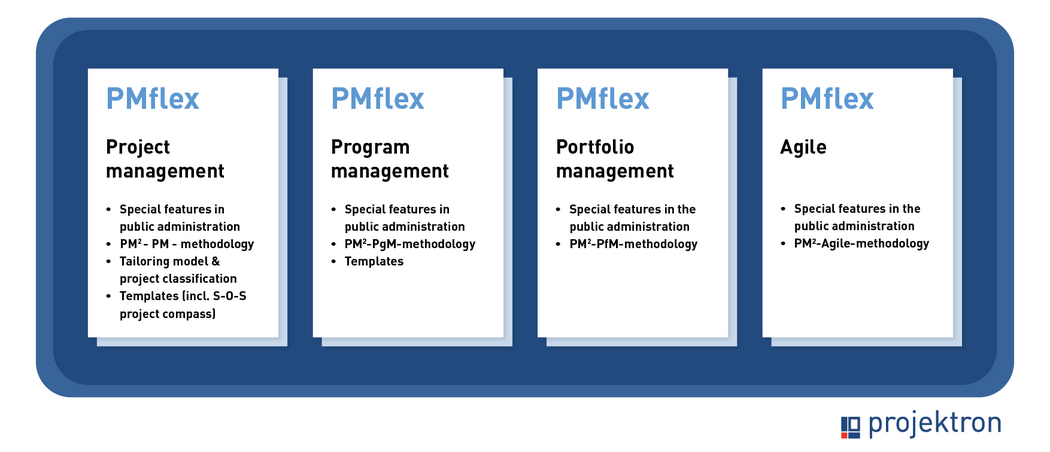 The four guidelines of the PMflex standard