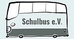 The logo of Schulbus e.V., which offers children and young people free or low-cost discovery trips to natural and cultural sites in the Ulm area. Logo of the Schulbus e.V. association, which organizes excursions for children and young people to cultural and natural attractions in the Ulm area.
