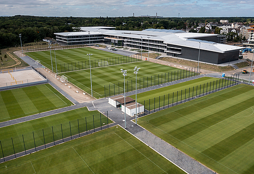 Training ground on the DFB Campus.
